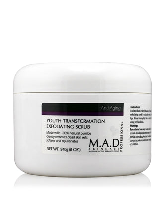 M.A.D SKINCARE YOUTH TRANSFORMATION EXFOLIATING SCRUB - Buy Online Now.